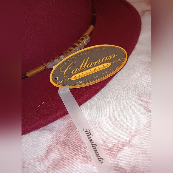 Callaway Scarlet Wool Fedora Hat - Picture 2 of 4